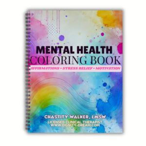 Mental Health Coloring Book